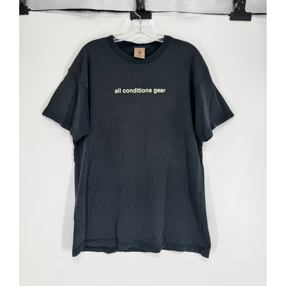 Nike ACG T Shirt Men Small Short Sleeve 3D Graphic Print Tee Black BV8350-010